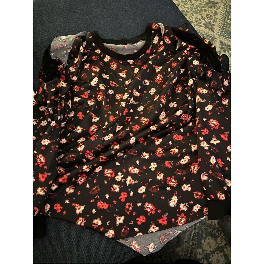 Lane Bryant Floral shirt